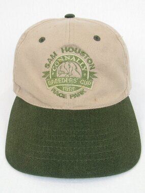 Sam Houston Race Park Connally Breaders Cup Turf Men's Cap Head Shots Adjustable